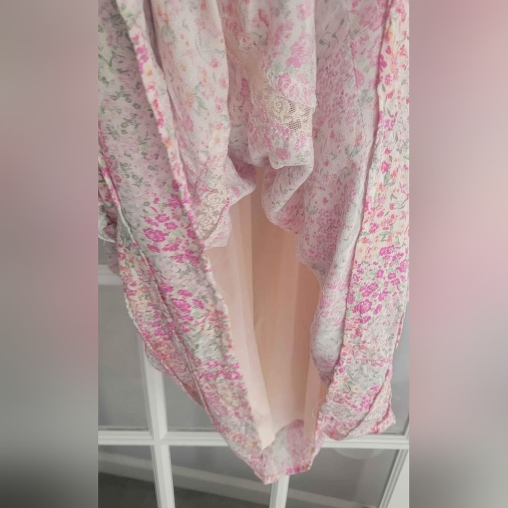 Women's pink floral dress by Penelope Rose size M NWT - Picture 5 of 5